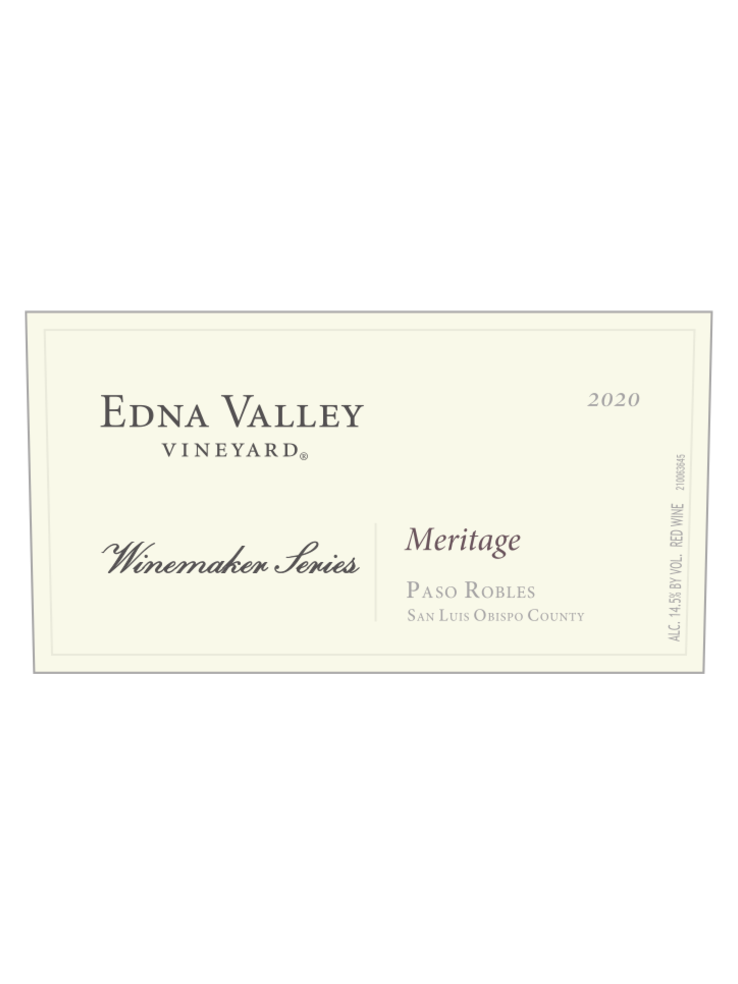 2020 Winemaker Series Meritage image number 2